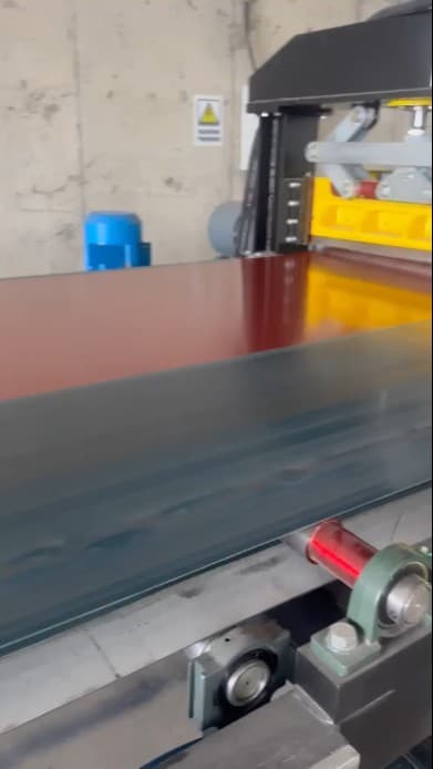 Asal Çelik boy kesme hattı videosu